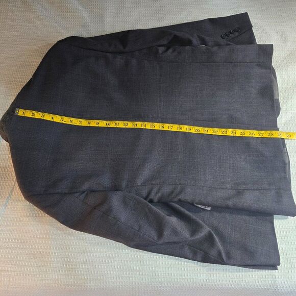 Nautica Charcoal Wool Sport Coat Jacket Blazer 40S - Picture 15 of 15